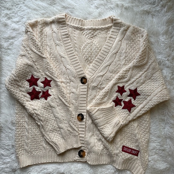 Taylor Swift Other - 🛍HOST PICK🛍Taylor Swift Red Cardigan Size XS/S
